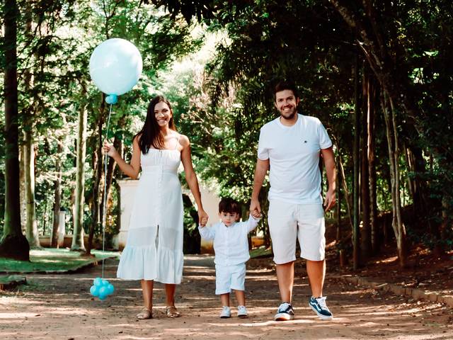 gestante de Chá revelação