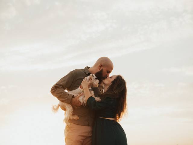 Ensaio casal de Ensaio Verônica e Lucas - [Sessão ao ar livre - Ribeirão Preto/SP]