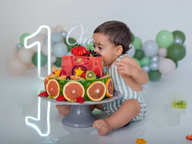 Smash The Cake /The Fruit de Francisco 1 ano