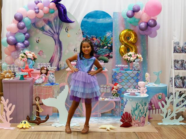 Aniversários Infantis de Helena 8 anos