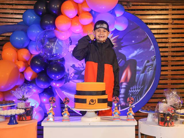 Aniversários Infantis de Theo 7 anos Naruto