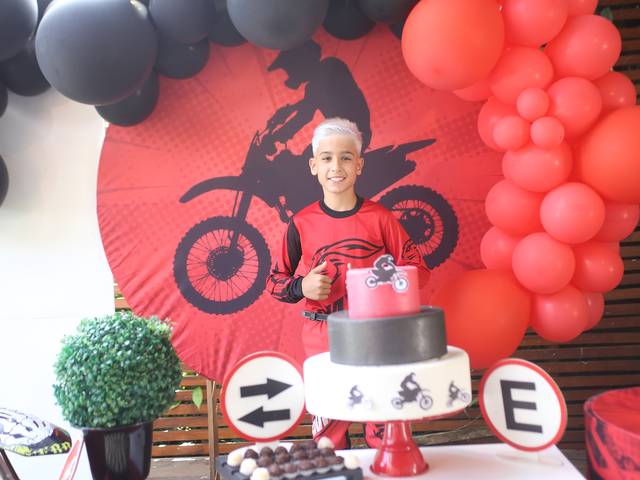 Aniversários Infantis de THOMAS , MOTO CROSS 10 ANOS