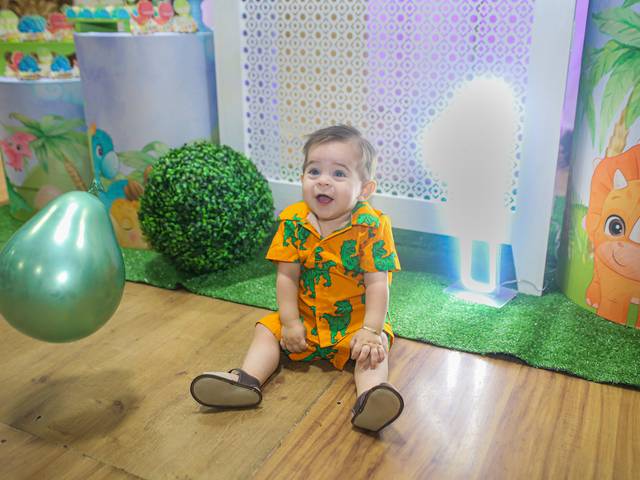 Aniversários Infantis de LEVI DINO 1 ANO 