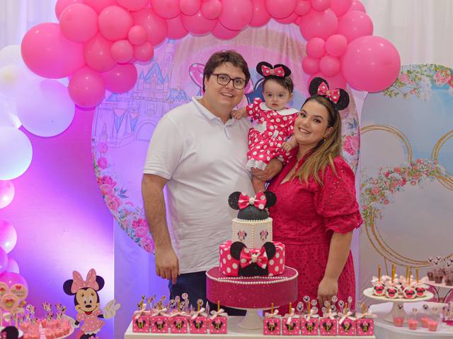 Aniversários Infantis de MARIA  1 ANINHO MINNIE