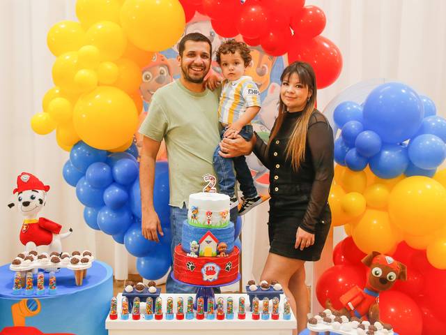 Aniversários Infantis de JORGE 2 ANOS,TEMA PATRULHA CANINA