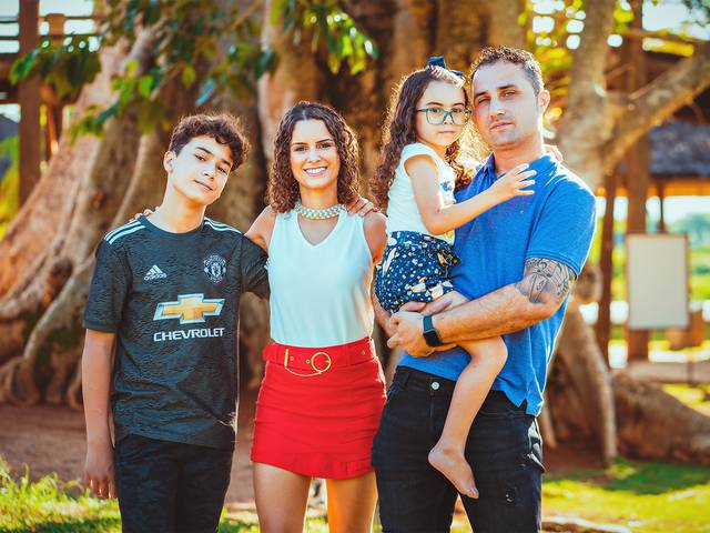 Ensaio Família de  Ensaio Ayala e Família