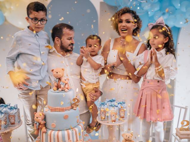 Aniversário Infantil de Aniversário - João 2 Anos