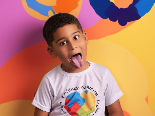 Família  de Retratos do Amor: Um Ensaio Fotográfico Sobre o Autismo