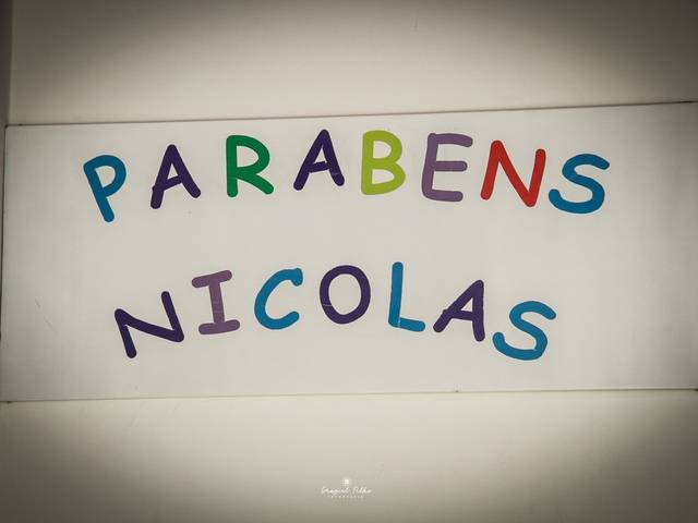 Infantil de Nicolas 1 aninho