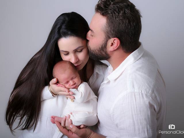 Newborn de Newborn - Detalhes, montagens e com pais