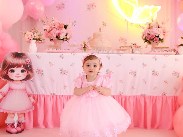 festa infantil 2025 de Giovana 1 ano