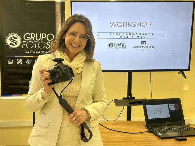 Curso de fotografia de Workshop - Acompanhamento Infantil - com Amor e Técnica - Grupo Foto Sul