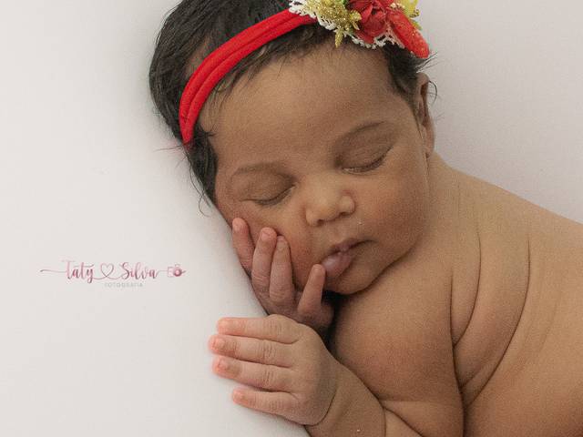 ensaio newborn de Newborn Rebeca