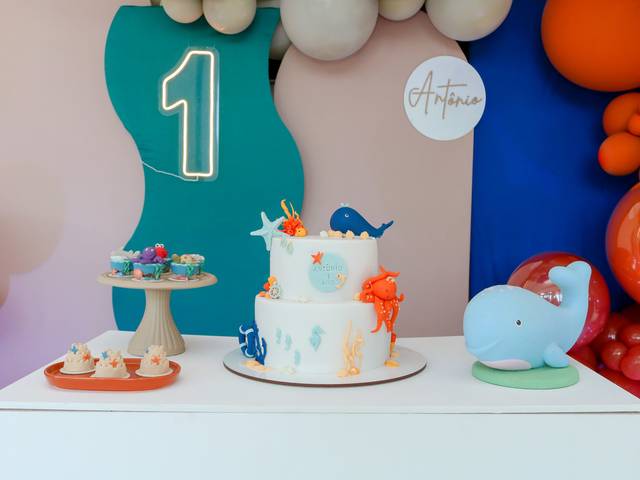 Aniversário  de Aniversário Antônio - 1 ano