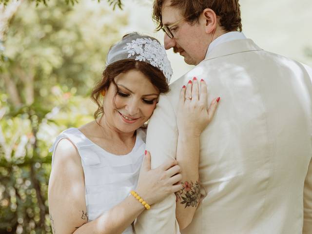 Casamentos de Natália e Adam