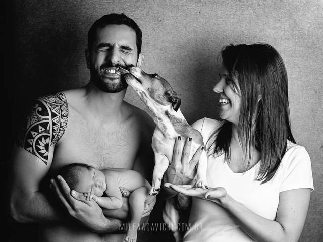 Família de Newborn Lorenzo 