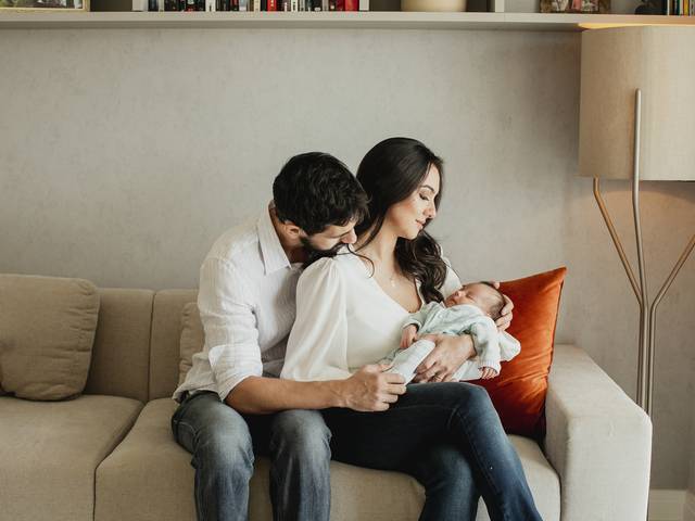 Família de Newborn Miguel