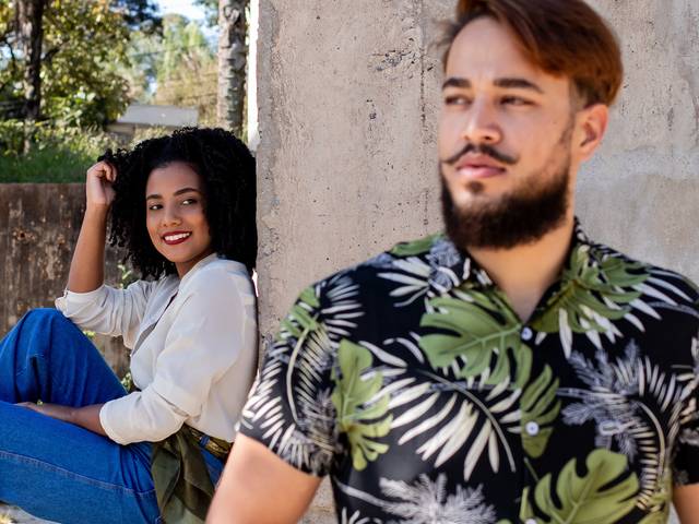 FOTODE FAMILIA de Ensaio de Casal