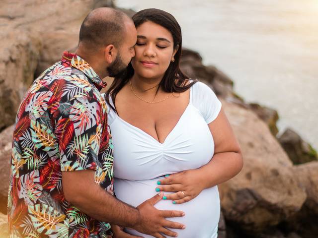 Gestantes de À espera do Miguel - Diana e Wagner