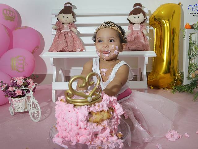 Smash The Cake de Isabel 1 ano