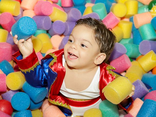 Infantil de Aniversário Nicholas