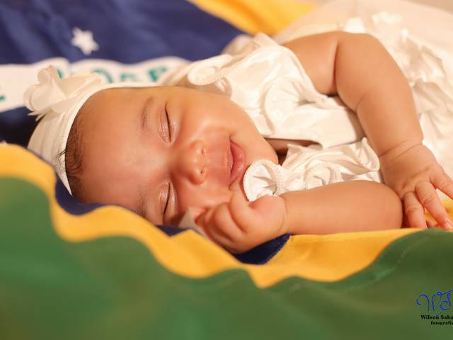 Newborn de Rebeca 23 dias