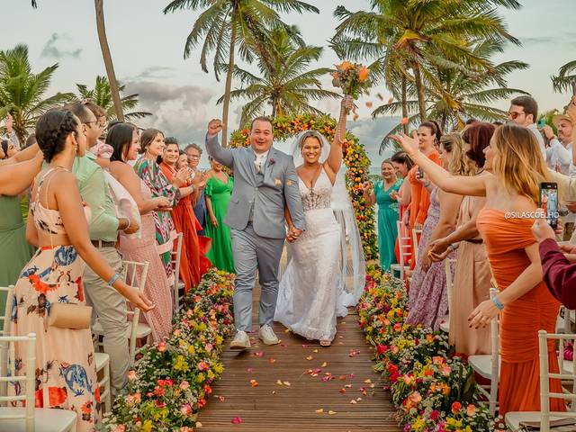 CASAMENTO de MARINA E FRED