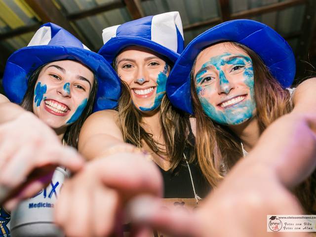 Festas de Festa Azul e Branco