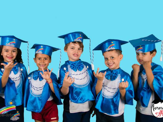 Formatura de Escola Arco Íris