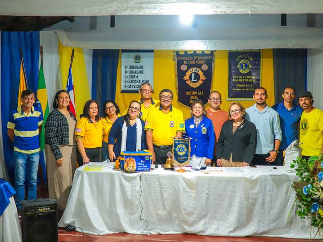 Lions Clube de Visita da Governadora  DG Célia Miranda e Secretaria Sandra/ Posse de novos membros 