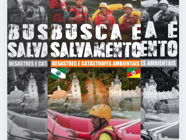 Cursos para Guarda-Vidas, life-guard  de Busca e Salvamento, Rios lagos e represas com corredeiras.