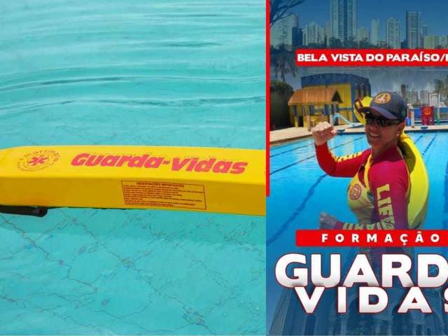 Resgate Aquático de Curso de Resgate Aquático Bela Vista do paraíso/PR. 