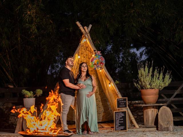 Gestante de Ensaio de Gestante da Aline Dalbem