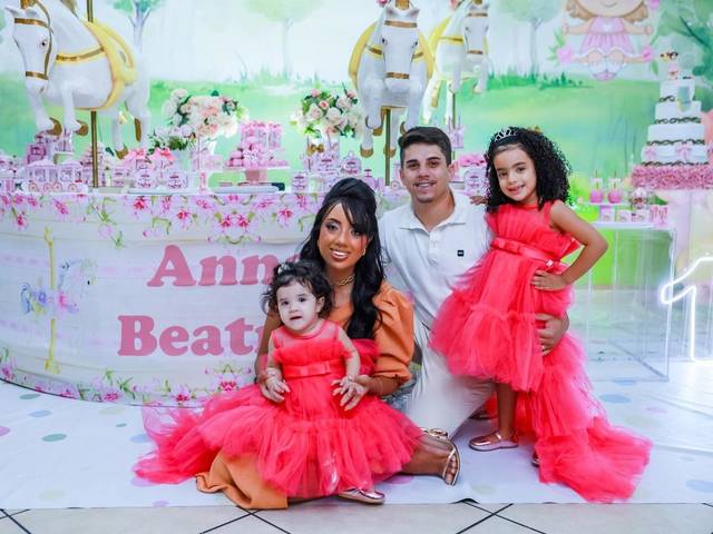 Festa Infantil de Festa do Carrossel de 1 ano da Anna Beatriz