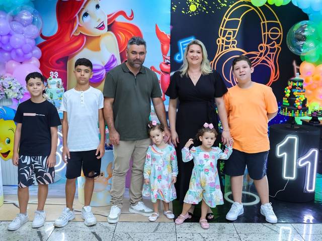 Festa Infantil de ANIVERSÁRIO DE 3 ANOS DAS GÊMEAS GABRIELA E VALENTINA COM SEU IRMÃO MATHEUS