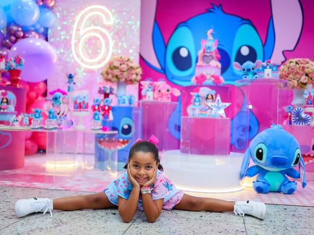 Festa Infantil de ANIVERSÁRIO DE 6 ANOS DA MARIA FERNANDA COM TEMA STICH