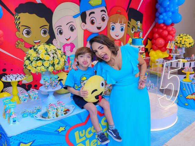 Festa Infantil de ANIVERSÁRIO DE 5 ANOS DO HEITOR COM TEMA LUCCAS NETO