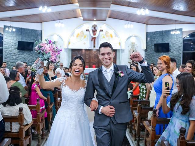 Casamento de Casamento de Juliana e Frederico na Paróquia São Francisco de Assis