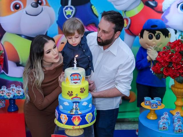 Festa Infantil de ANIVERSÁRIO DE 3 ANOS DO JOÃO COM PAW PATROL