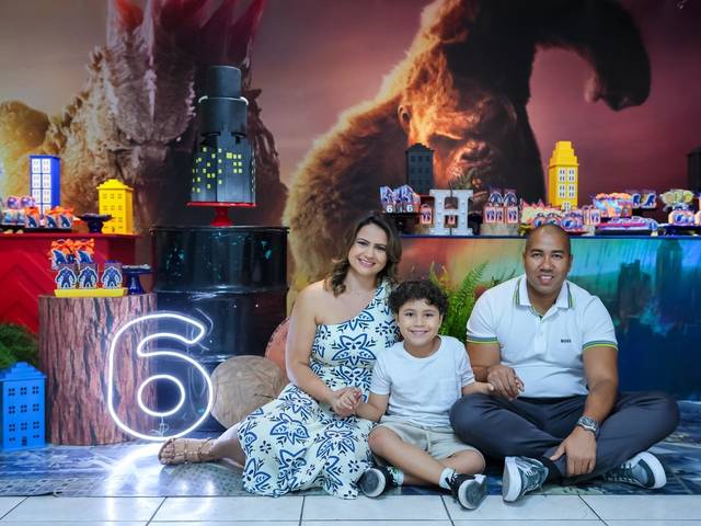 Festa Infantil de ANIVERSÁRIO DE 6 ANOS DO HEITOR COM TEMA KING KONG