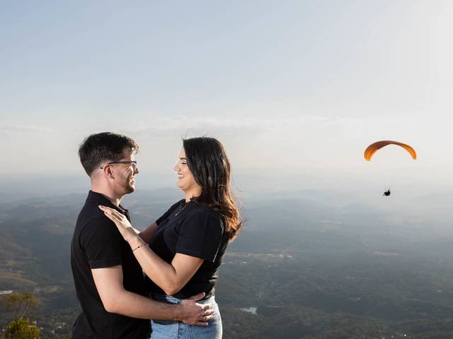 Casamento de Ensaio de Pré Casamento de Isabella e Pedro no Topo do Mundo