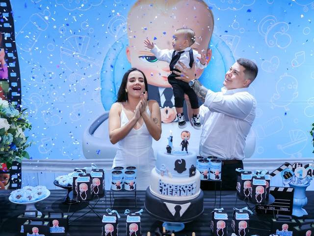 Festa Infantil de ANIVERSÁRIO DE 1 ANO DO ANTHONY COM TEMA O PODEROSO CHEFINHO