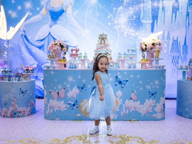Festa Infantil de Festa de 4 anos da Stela da Cinderela