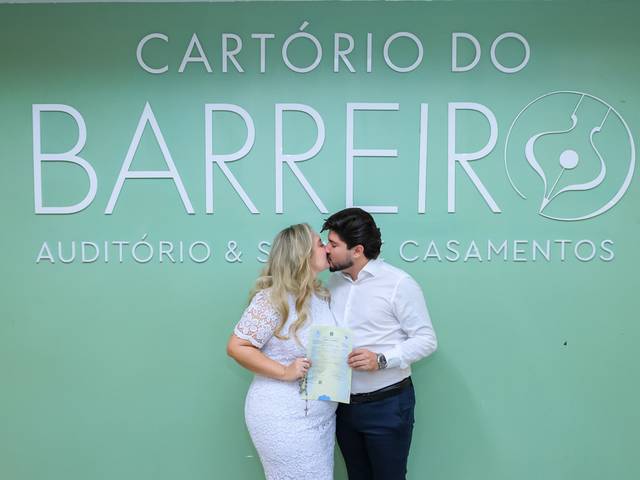 Casamento de CASAMENTO DE LARISSA E ALAN NO CARTÓRIO BARREIO