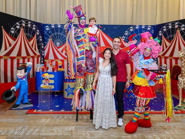 Festa Infantil de ANIVERSÁRIO DE 2 ANOS DO BENÍCIO COM O TEMA CIRCO