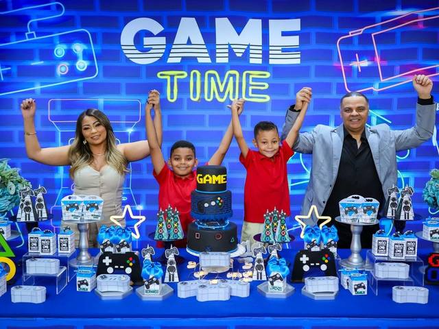 Festa Infantil de Festa Game do Bernardo e Lorenzo