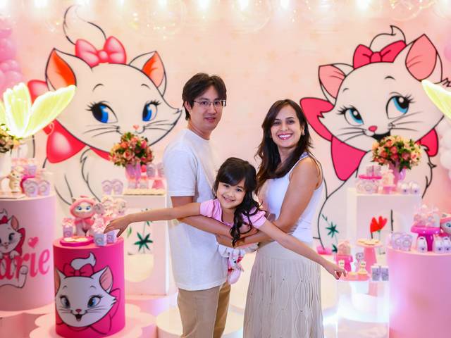 Festa Infantil de Festa Gatinha Marie: Os 6 Anos da Mel no Sonho Meu