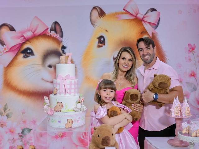 Festa Infantil de Festa Capivara dos 7 Anos da Helena