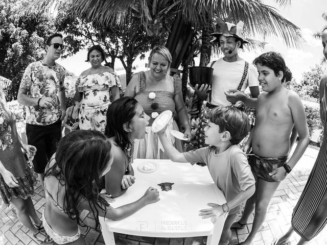Festa Infantil de festa Pool Party do aniversário de Davi e Lucas