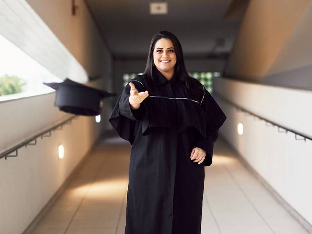 Formatura  de Letras e Secretariado UFSC